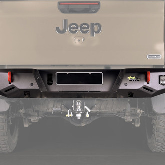 Ironman 4x4® - Raid Full Width Black Powder Coated Rear Pre-Runner Bumper