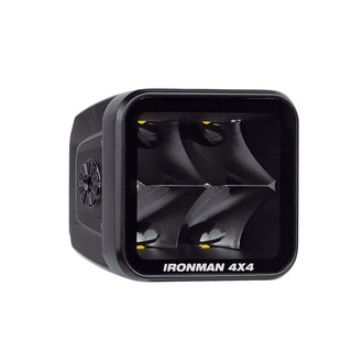 Ironman 4x4® - Raid Full Width Black Powder Coated Rear Pre-Runner Bumper