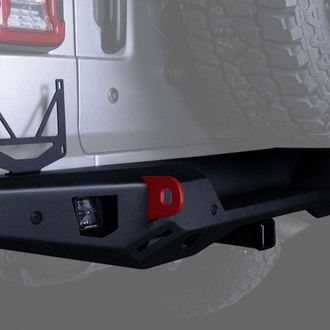 Ironman 4x4® - Raid Full Width Black Powder Coated Rear Pre-Runner Bumper