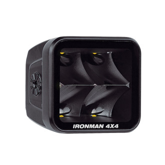Ironman 4x4® - Raid Full Width Black Powder Coated Rear Pre-Runner Bumper