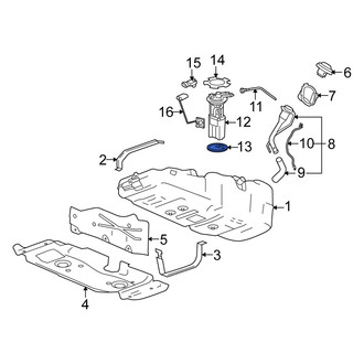 Isuzu OE - Fuel Pump Tank Seal