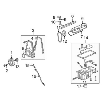 Isuzu OE - Engine Parts (Base / Limited / LS 5.3L)