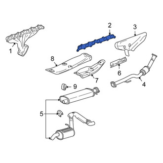 Isuzu OE - Exhaust Manifold Gasket