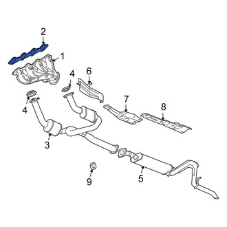 Isuzu OE - Exhaust Manifold Gasket