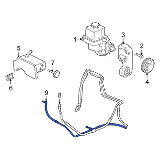 Isuzu OE - Power Steering Return Hose