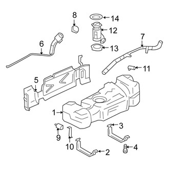Isuzu OE - Fuel System Components (S 4.2L)