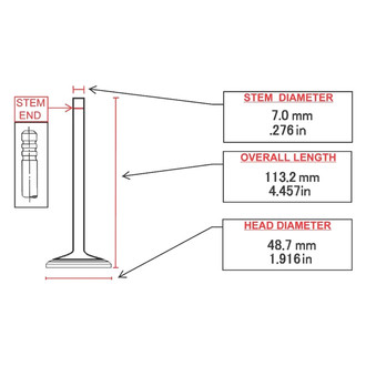 ITM Engine® - Intake Valve