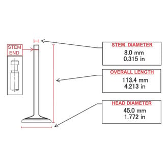 ITM Engine® - Exhaust Valve