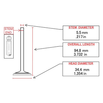 ITM Engine® - Intake Valve