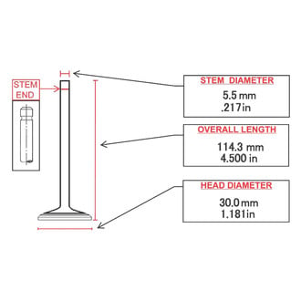 ITM Engine® - Exhaust Valve