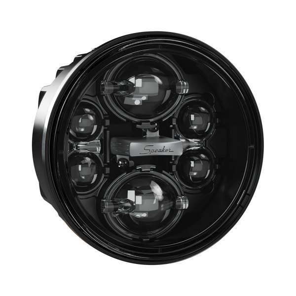 J.W. Speaker® - 6130 Evolution 4 3/4" Round Black Projector LED Headlight