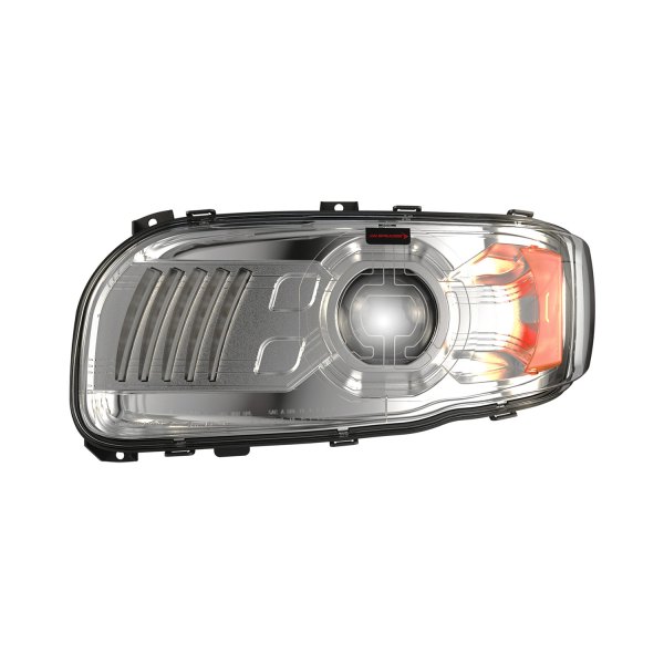 J.W. Speaker® - Driver Side Chrome Projector LED Headlight
