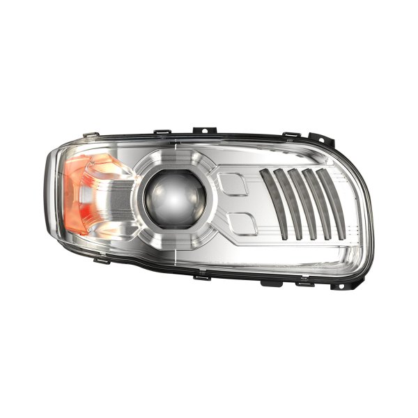 J.W. Speaker® - Passenger Side Chrome Projector LED Headlight