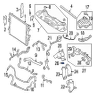 Jaguar OE - Engine Coolant Outlet Gasket