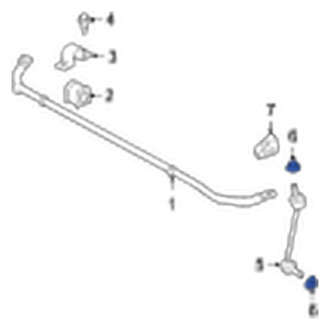 Jaguar OE - Steering Knuckle Nut