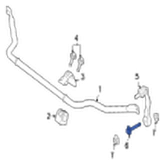 Jaguar OE - Suspension Control Arm Bolt