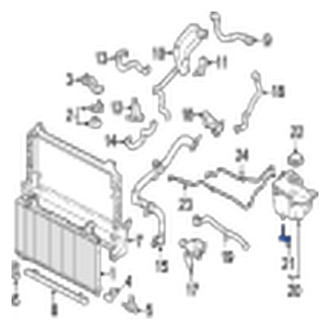 Jaguar OE - Engine Coolant Level Sensor