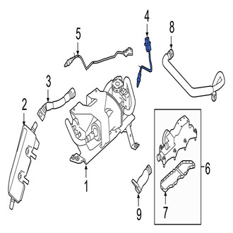 Jaguar OE - Rear Oxygen Sensor