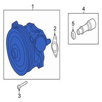 Jaguar OE - Engine Water Pump