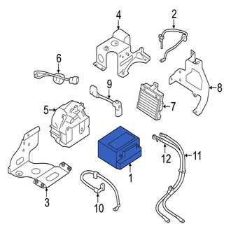 Jaguar OE - Vehicle Battery