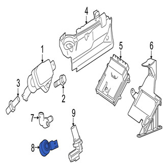 Jaguar OE - Rear Ignition Knock (Detonation) Sensor