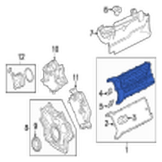 Jaguar OE - Right Engine Valve Cover