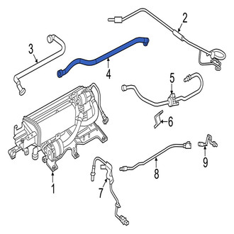Jaguar OE - Evaporative Emissions System Lines