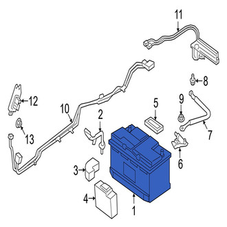 Jaguar OE - Vehicle Battery