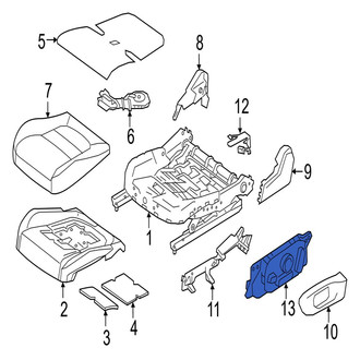 Jaguar OE - Front Right Power Seat Switch