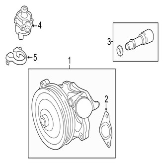 Jaguar OE - Cooling - Water Pump (Gas)