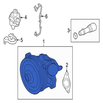Jaguar OE - Engine Water Pump