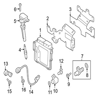 Jaguar OE - Electrical - Ignition System (Base / R-Dynamic S / S 2.0L)