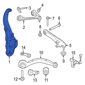 Jaguar OE - Front Left Steering Knuckle