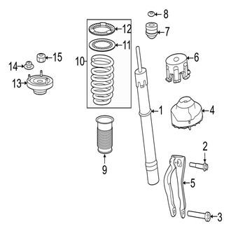 Jaguar OE - Front Suspension - Struts & Components
