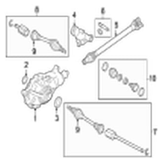 Jaguar OE - Front Suspension - Carrier & Front Axles