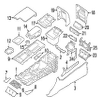 Jaguar OE - Console (Console & Components)