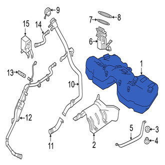 Jaguar OE - Fuel Tank
