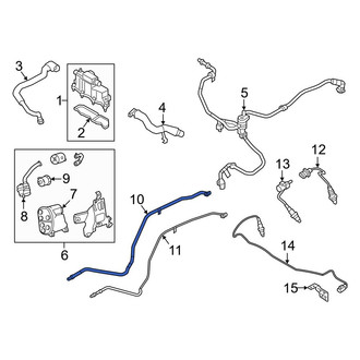 Jaguar OE - Evaporative Emissions System Lines