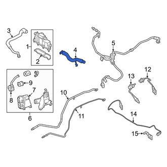 Jaguar OE - Evaporative Emissions System Lines