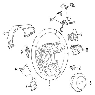Jaguar OE - Steering Wheel & Trim (W/O R-Dynamic Wheel)