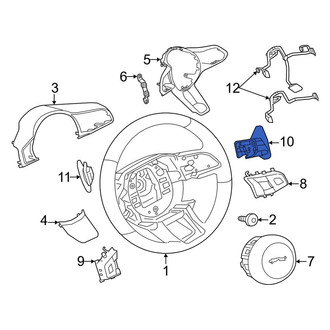 Jaguar OE - Right Steering Wheel Transmission Shift Control Switch