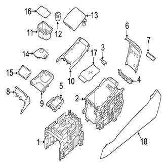 Jaguar OE - Console (Console & Components)