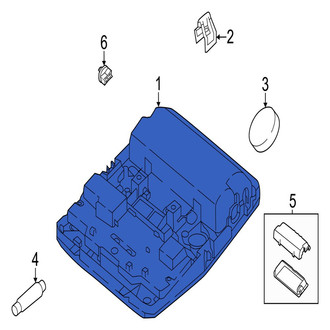 Jaguar OE - Upper Overhead Console