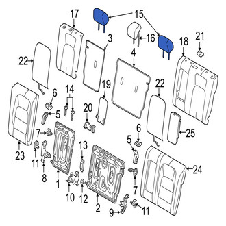 Jaguar OE - Headrest