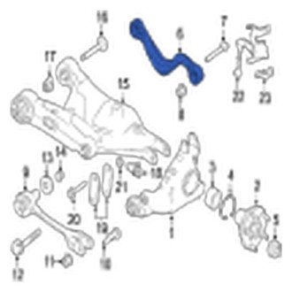 Jaguar OE - Rear Left Upper Suspension Control Arm