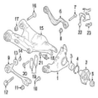 Jaguar OE - Rear Suspension - Suspension Components