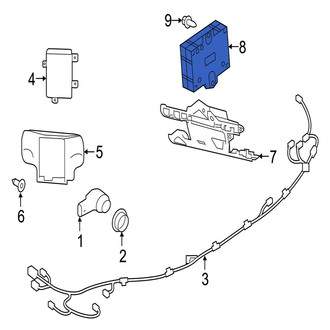 Jaguar OE - Rear Liftgate Control Module