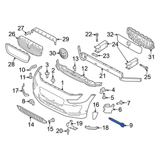 Jaguar OE - Front Tow Hook