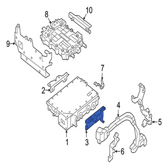 Jaguar OE - Left Drive Motor Inverter Bracket