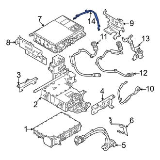 Jaguar OE - Body Electrical Ground Strap